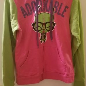 vintage invader zim childs hoodie